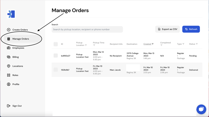 Manage Orders-1-1